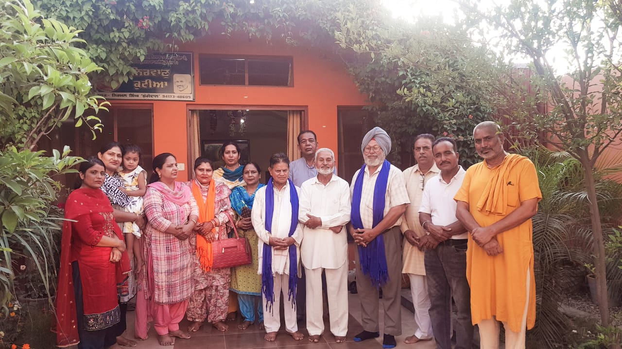 A special ceremony was organized at Nirvana Kutia Mahilpur on Buddha Jayanti.